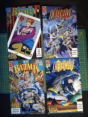 Buy  Batman #472, 473 & Detective Comics #639,  640 Complete 4 Part  The Idiot Root  • 10.14£
