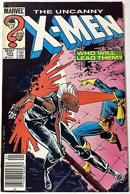 Buy Uncanny X-Men #201 1st Baby Cable! Marvel 1986 *FN* Newsstand • 7.99£