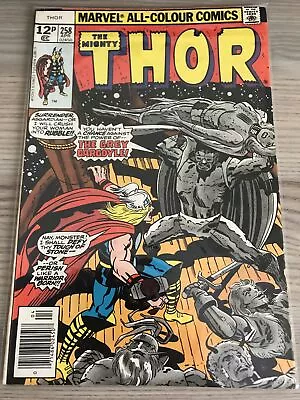 Buy Marvel Comics Mighty Thor Number 258 Jack Kirby Cover Vintage Bronze Age 1977 • 8£