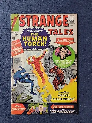 Buy Strange Tales #118 (Marvel 1964) 1st Doctor Strange Cover VG • 63.24£