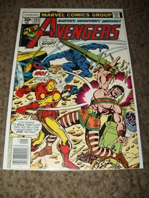 Buy Avengers 163 - Iron Man Vs Hercules - Bronze Age - Fine 6.0 • 3.95£