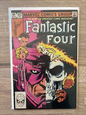 Buy Marvel Comics Fantastic Four #257 Bronze Age 1983 Galactus Cover • 14.99£