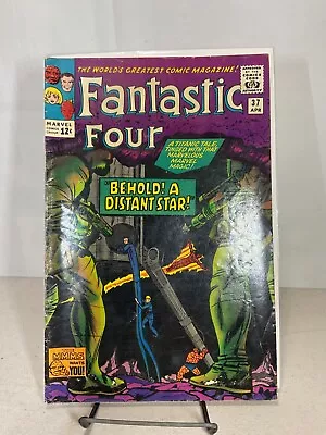 Buy Marvel Comics Fantastic Four #37 1965 VG+ • 32.14£