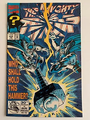 Buy Thor #459 Marvel Comics 1993 1st Appearance Thunderstrike • 16.09£