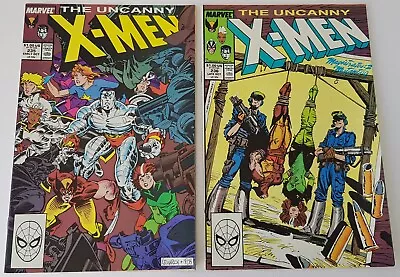 Buy Uncanny X-men #235 + #236, Marvel Comics 1988, 1st App Genosha, 2 Issue Bundle • 7.99£