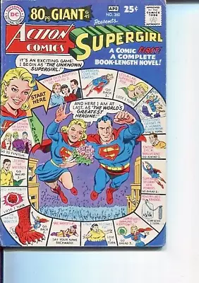 Buy Action Comics 360 Vg-fn 80-page Giant All-supergirl 1968 • 14.39£