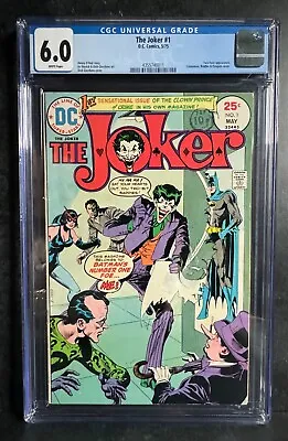 Buy THE JOKER #1 - 1975 - CGC 6.0 - Your Chance To Own This Classic! • 145.95£