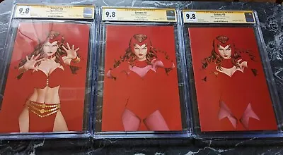 Buy Avengers #56 Cgc Ss 9.8 Scarlet Witch John Tyler Christopher Set Of 3 In Hand • 482.10£