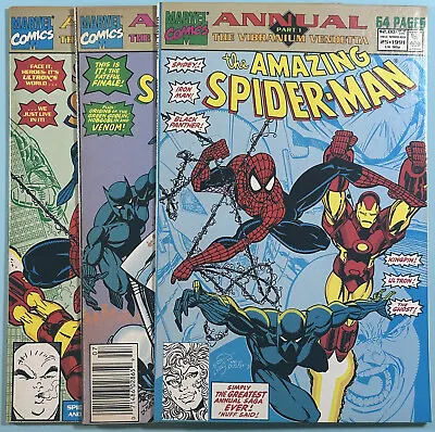 Buy Amazing Spider-man Annual #21 (marvel ) Vibranium Vendetta 1-3 | Black Panther • 13.43£