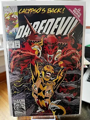 Buy Daredevil #310 (Marvel Comics, 1992) 1st Cover Appearance Of Calypso! Direct • 13.60£