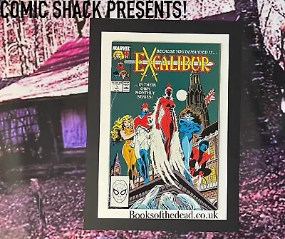 Buy Excalibur #1  Marvel Oct 1988  1st Print 1st App Widget Captain Britain MCU 2024 • 110£