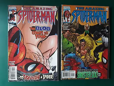 Buy Amazing Spiderman 11, 12 ( Blob, Sinister Six ) 1999 • 3£