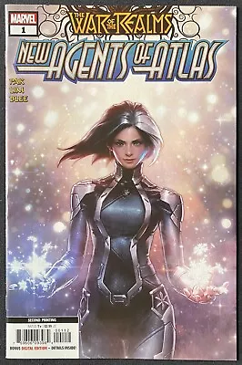 Buy War Of The Realms New Agents Of Atlas #1 2nd Print VF/NM Condition 2019 • 15.95£