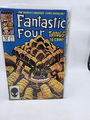 Buy Fantastic Four #310 THINGS To Come - 1988 Marvel Comics • 4.74£