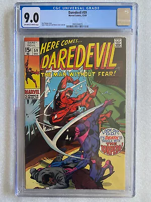 Buy Daredevil #59 CGC 9.0 1969 • 147.91£