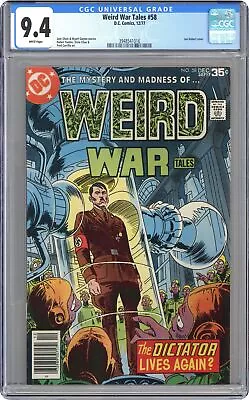 Buy Weird War Tales #58 CGC 9.4 1977 3948541016 • 155.84£
