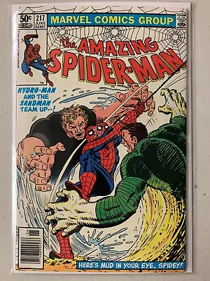 Buy Amazing Spider-Man #217 Newsstand 8.0 (1981) • 16.09£