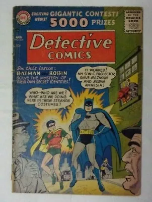 Buy Detective Comics #234 1956 Gd/gd+ Batman,roy Raymond,early Martian Manhunter • 78.84£