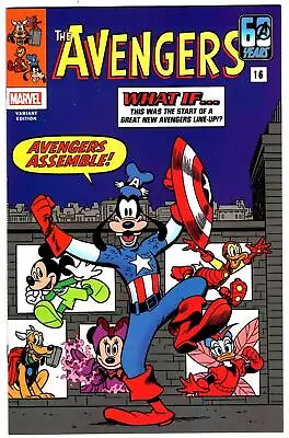 Buy Amazing Spider-man #45 Disney Variant Perisonotto Goofy Avengers #16 Tribute • 3.55£