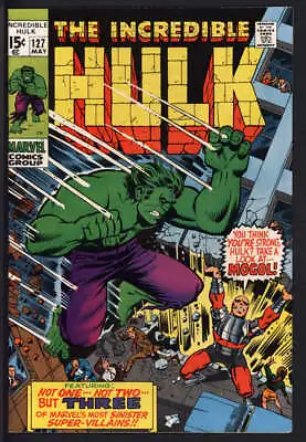 Buy Incredible Hulk #127 8.5 // 1st Appearance Of Mogol Marvel Comics 1970 • 48.88£