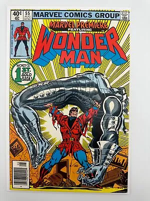 Buy Marvel Premiere #55 Newsstand Copy -1st Wonder Man Solo - Very Fine 8.0 • 11.86£