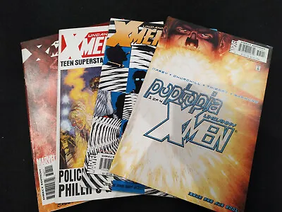 Buy The Uncanny X-Men Bundle 'Poptopia' Issues 395 - 398 (Marvel Comics) • 7.79£