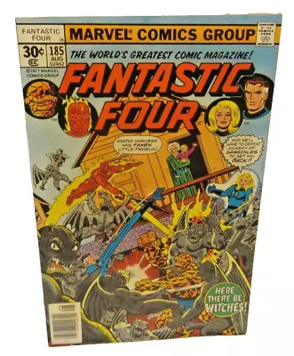 Buy *Fantastic Four # 185 (1977) First Appearance Nicholas Scratch Newsstand Variant • 9.55£