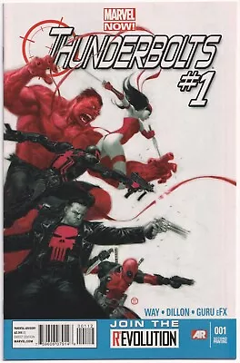 Buy Thunderbolts #1 2nd Second Print Variant Nm+ 2012 Marvel Now Comics • 49.95£