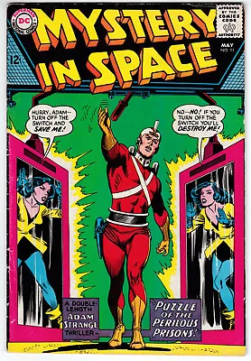 Buy Mystery In Space #91 Very Good Plus 4.5 Adam Strange Hawkman Hawkgirl 1964 • 12.70£