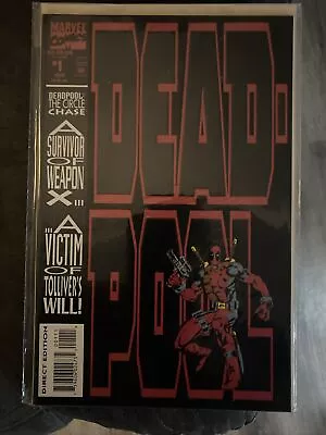 Buy DEADPOOL: CIRCLE CHASE #1 (1993, Marvel/Direct) • 14.23£
