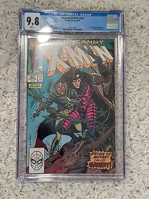 Buy X-MEN #266 CGC 9.8 White Pages First Gambit Appearance 1st NM/MT Marvel 1990 • 500.44£