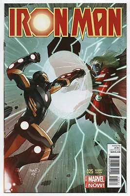 Buy Iron Man 25 - Variant Cover (modern Age 2014) - 9.2 • 50.25£