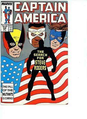 Buy Captain America #336 (1968) - 9.0 VF/NM *Brother Nature* • 4.22£