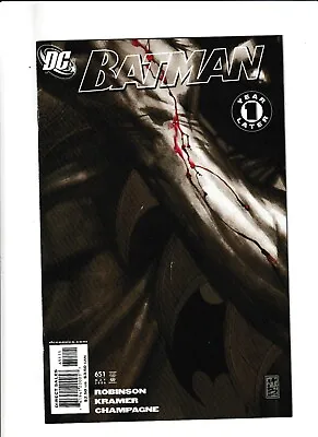 Buy Batman #651 (DC Comics 2006) NEAR MINT -9.2 • 4.35£