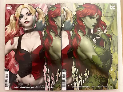 Buy Harley Quinn & Poison Ivy 1 Artgerm Virgin Variant Harley & Ivy Lot 2 Dc Comics • 21.50£