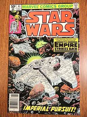 Buy Star Wars #41 Newsstand Key Empire Strikes Back Movie 1st Yoda Marvel Disney • 38.03£