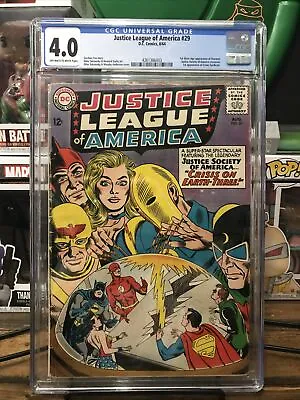 Buy Justice League Of America 29 Cgc 4.0 First Crime Syndicate Silver Age Starman  • 159.10£