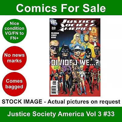 Buy DC Justice Society America Vol 3 #33 Comic - VG/FN+ 01 Jan 2010 • 3.99£