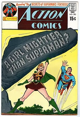Buy Action Comics Featuuring Superman #395, Very Fine - Near Mint Condition • 32.17£