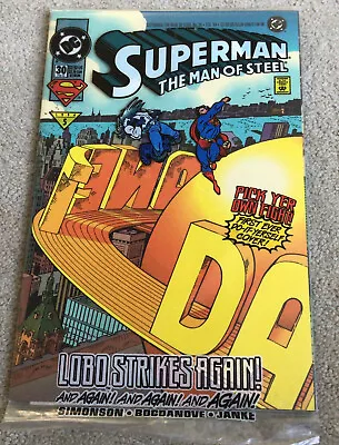 Buy Superman The Man Of Steel #30 - Bogdanove - Polybagged - 1994 • 3£