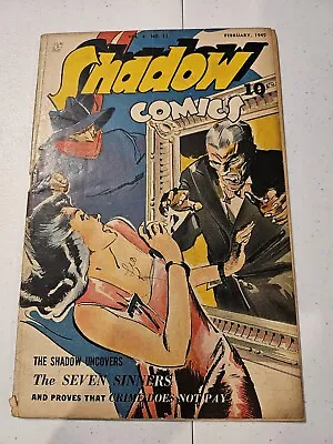 Buy Shadow Comics Vol.4#11 1945 ,rare  • 158.06£