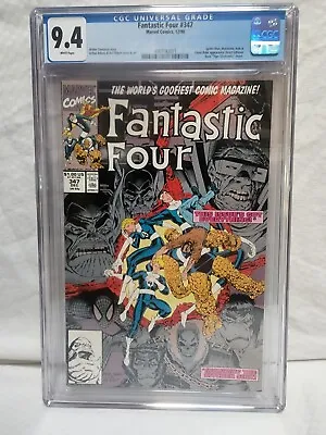 Buy 🔑🔥 CGC 9.4 Fantastic Four 347 KEY Wolverine Hulk 1st App NEW FF! 192011 15 18 • 31.30£