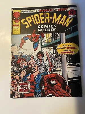 Buy Marvel Comics Spider-Man Comics Weekly #135 Sep 13 1975 Mighty Thor God Of Thund • 5£