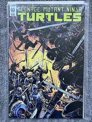 Buy Teenage Mutant Ninja Turtles #63 Sub Cover  1st Print 2016 IDW • 5.95£