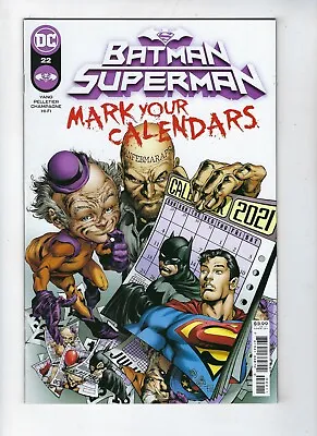 Buy Batman / Superman # 22 DC Comics Mark Your Calendars Nov 2021 NM New • 3.95£