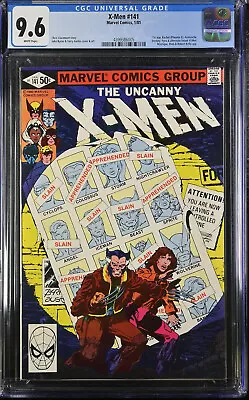 Buy The Uncanny X-Men #141 CGC 9.6 NM+ White Pages Newsstand Marvel 1981 • 281.49£