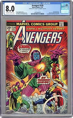 Buy Avengers #129 CGC 8.0 1974 4072032015 • 231.18£