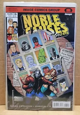 Buy Noble Causes Family Secrets #3b Vf Variant 1st Invincible 2002 Image X-men 141 • 59.29£