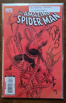 Buy Amazing Spider-Man #600 🔥Cover Has 6 Signatures 🔥 NM  • 19.18£