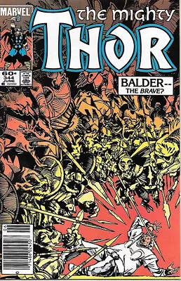 Buy The Mighty Thor Comic Book #344 Marvel Comics 1984 VERY FINE/NEAR MINT UNREAD • 21.58£